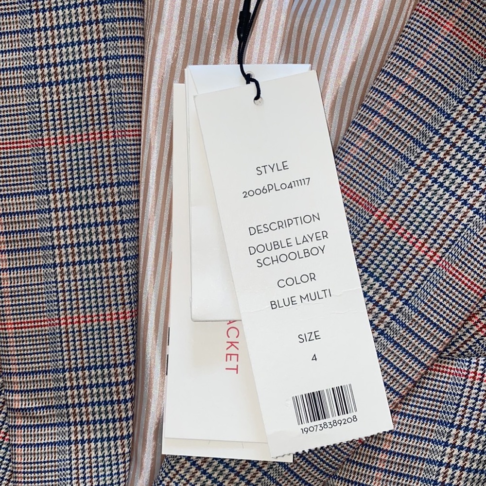 NWT Veronica Beard Double Layer Schoolboy 4 - Picture 3 of 10